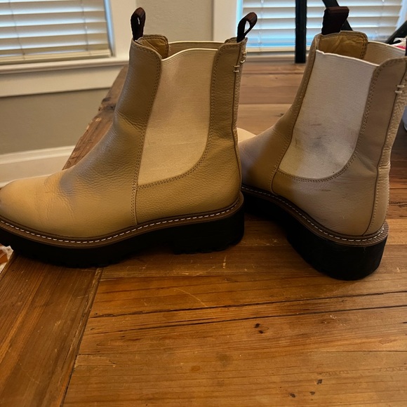 Sam Edelman LaGuna Chelsea boot in Sesame leather size 7.5 - Picture 2 of 6